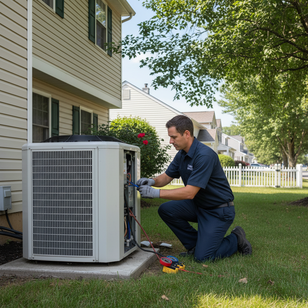 Indoor air quality solutions by Fairfax Mechanical in Northern Virginia home