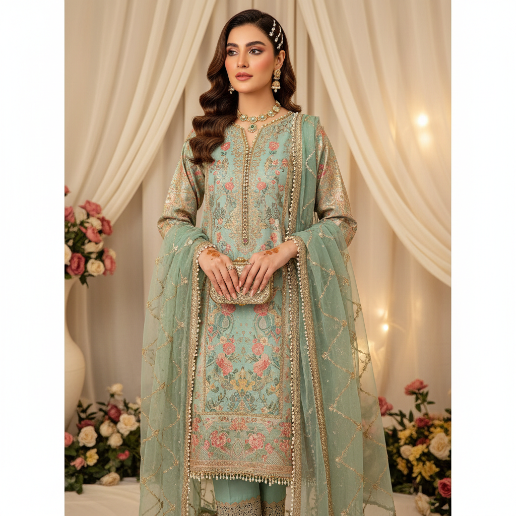 Eid Festive Pret – eid collection | Marium's Collection