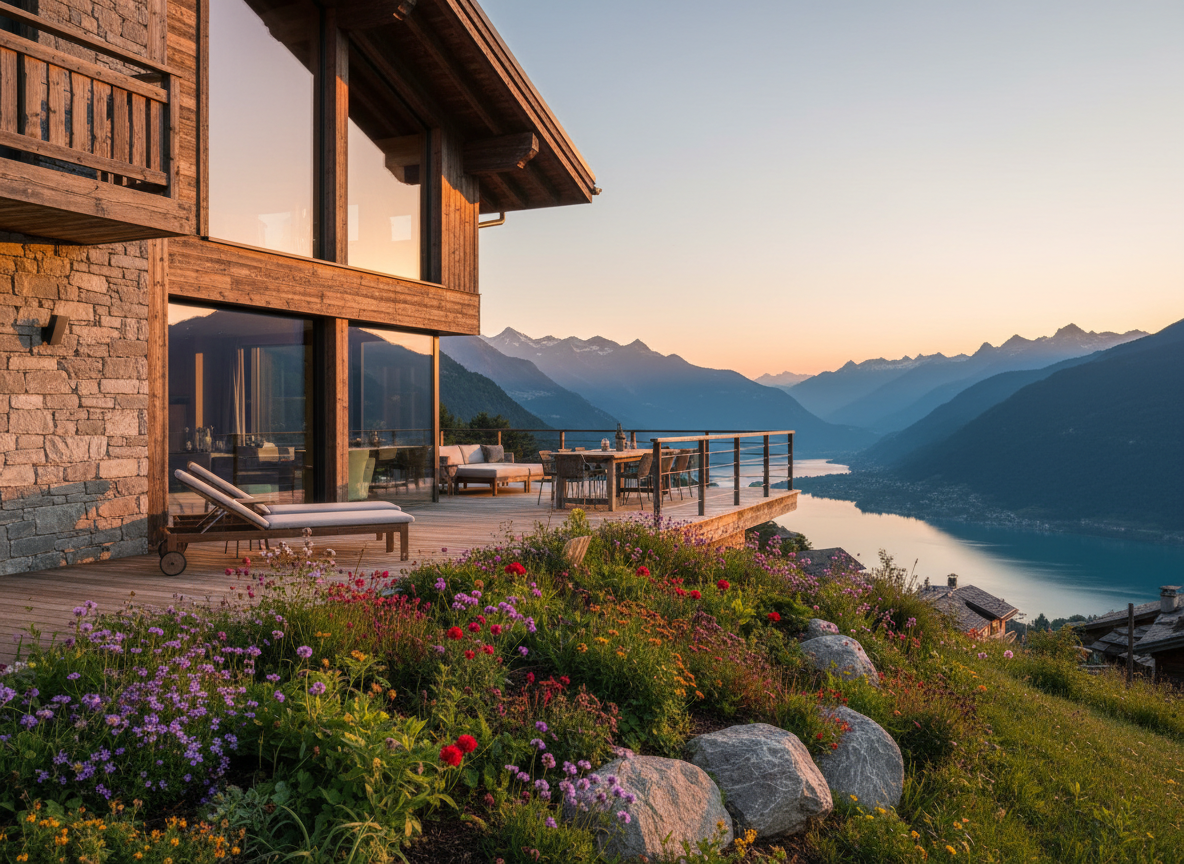 Chalet contemporain