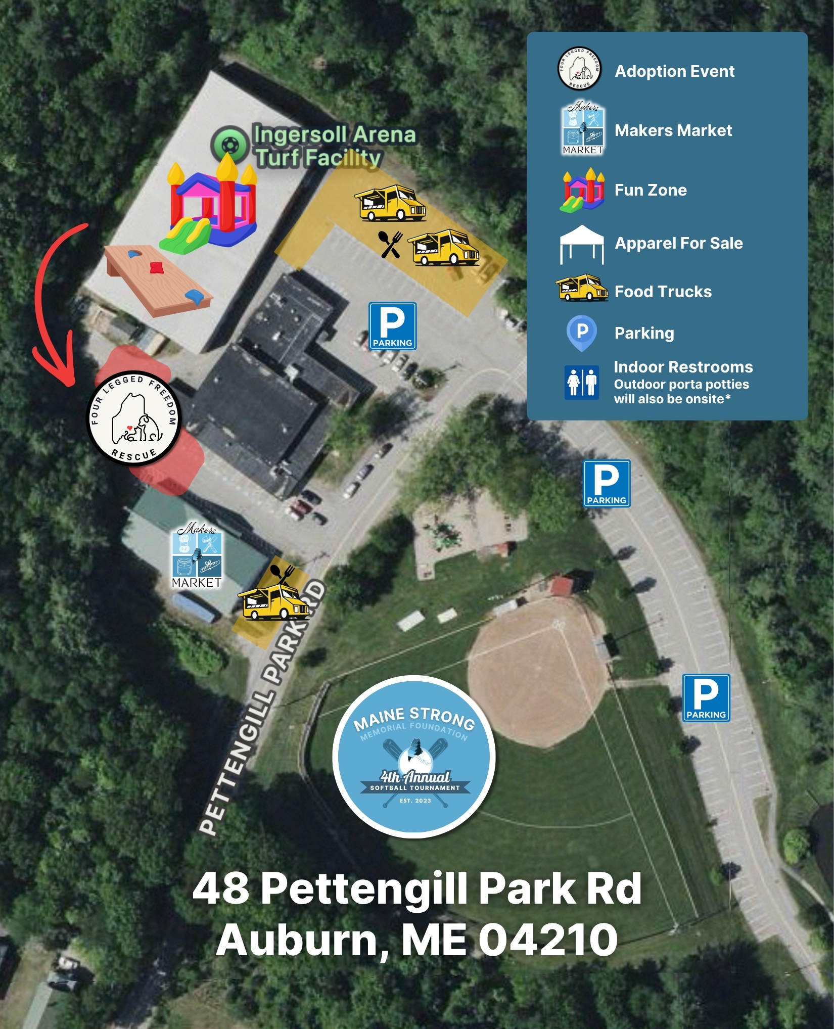 Parking & site map