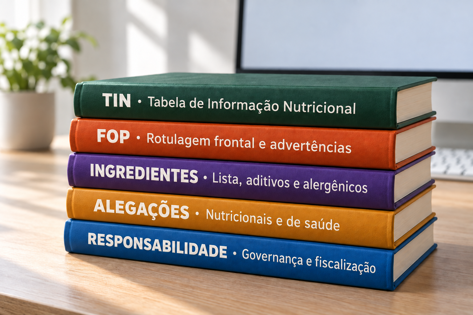 Pilha de livros do Guia Técnico ZR