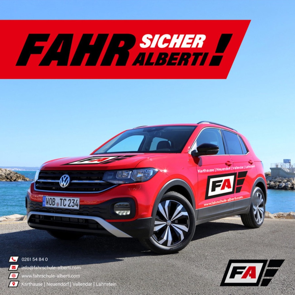 PKW Ausbildung Führerschein bei Fahrschule Alberti Koblenz
