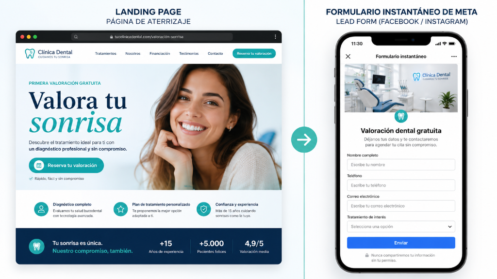 Formulario o Landing