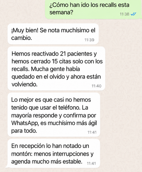 Testimonio real por WhatsApp 4
