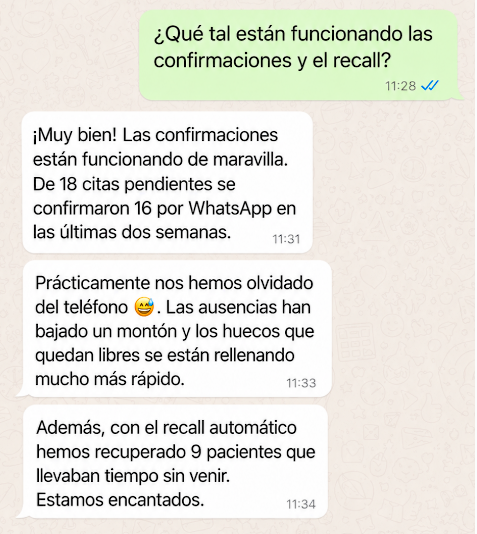 Testimonio real por WhatsApp 5
