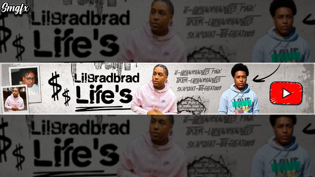 Lil Bradbrad Life's Banner