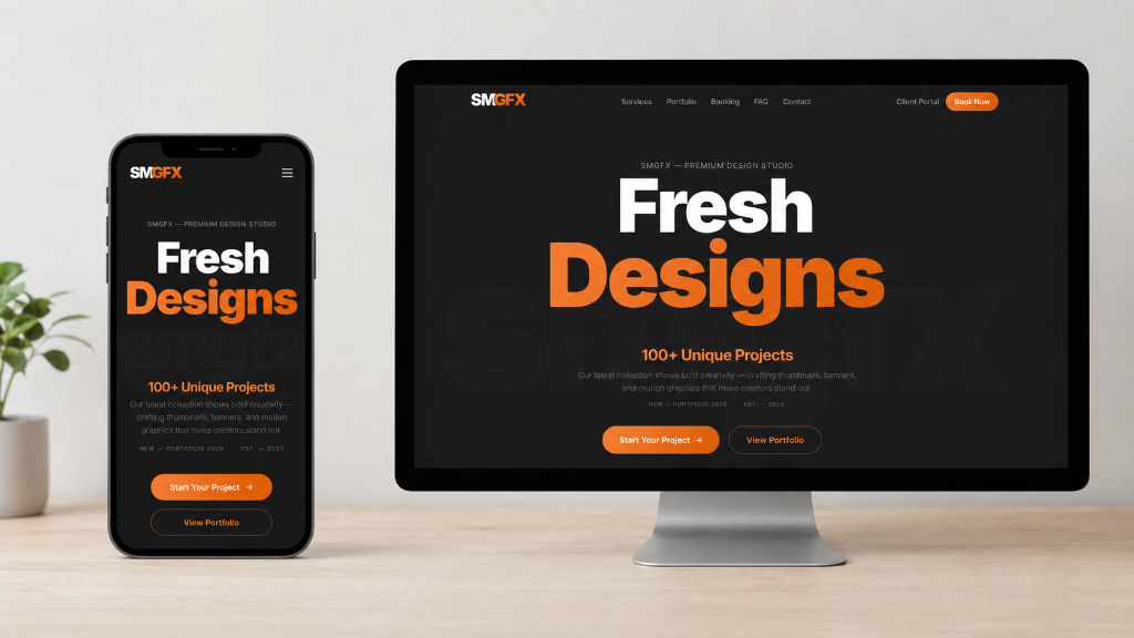 SMGFX Portfolio Site