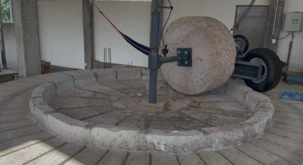 Stone tahona wheel