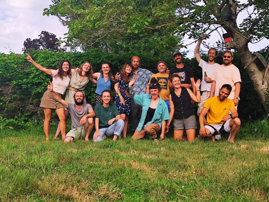 La team La P'tite Ribine