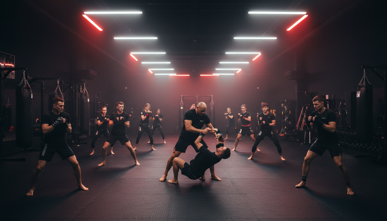 Daily Ultimate Training class at UFC GYM Egypt