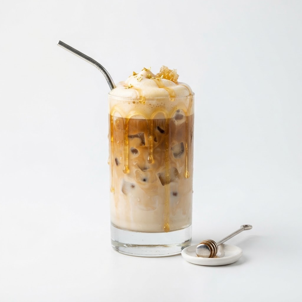 Iced Honey Latte