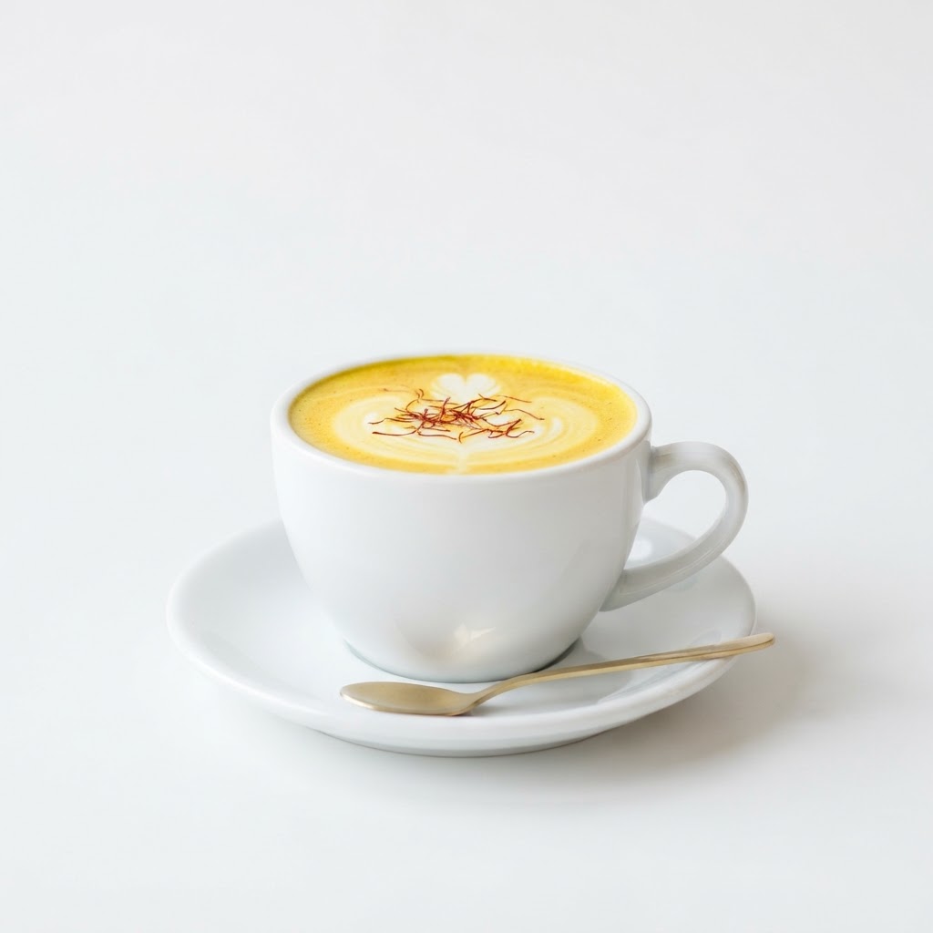 Saffron Latte