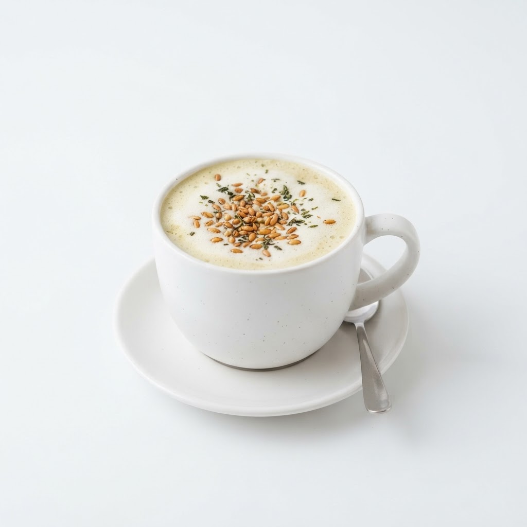 Genmaicha Latte