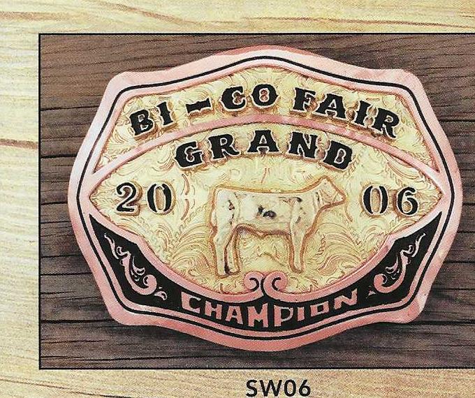 SW6 Buckle handcrafted belt buckle