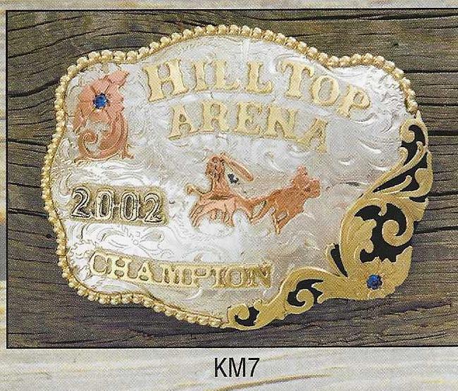 KM7 Buckle handcrafted belt buckle