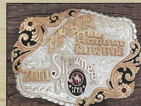 MM22 Hand Cut Buckle handcrafted belt buckle