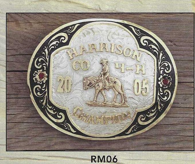 RM6 Buckle handcrafted belt buckle