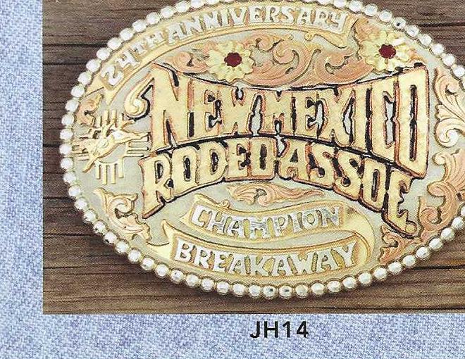 JH14 Hand Cut Buckle handcrafted belt buckle