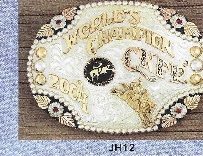 JH12 Hand Cut Buckle handcrafted belt buckle