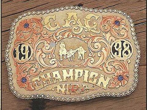 MM15 Hand Cut Buckle handcrafted belt buckle