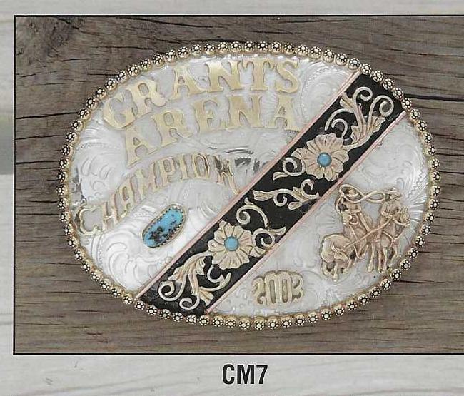 CM7 Buckle handcrafted belt buckle