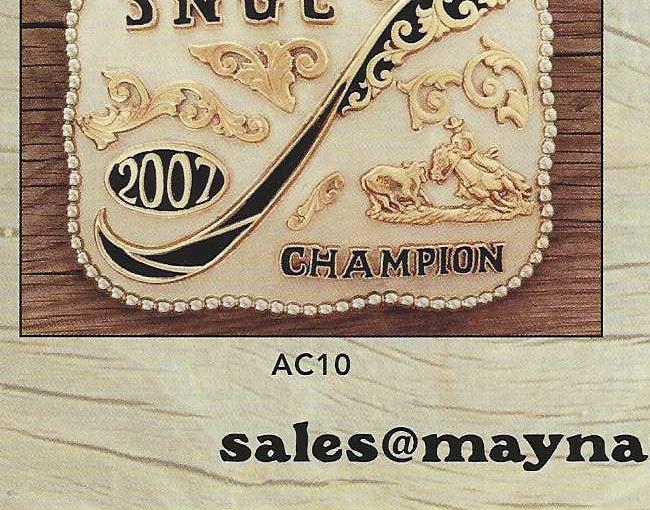 AC10 Buckle handcrafted belt buckle