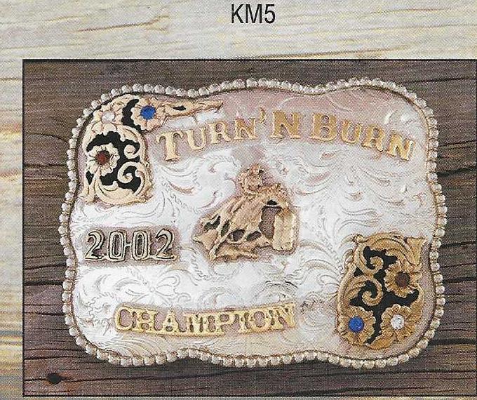 KM5 Buckle handcrafted belt buckle