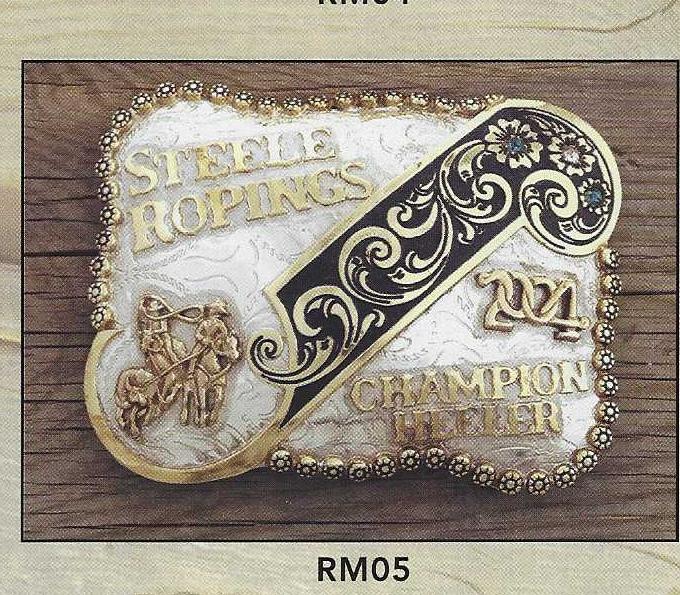 RM5 Buckle handcrafted belt buckle