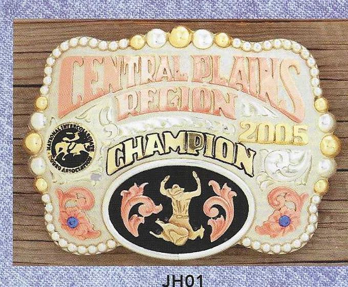 JH1 Hand Cut Buckle handcrafted belt buckle