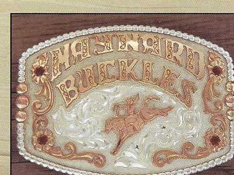 MM23 Hand Cut Buckle handcrafted belt buckle