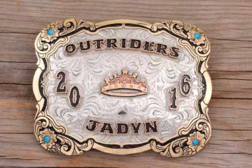 KM3-B handcrafted belt buckle