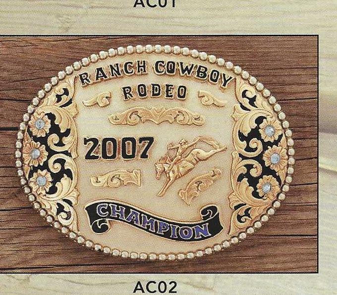 AC2 Buckle handcrafted belt buckle