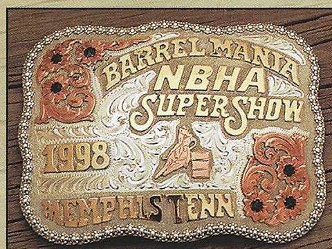 MM4 Hand Cut Buckle handcrafted belt buckle
