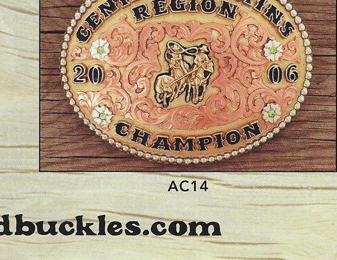 AC14 Buckle handcrafted belt buckle