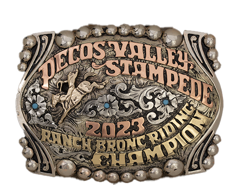 23-1HC New Style handcrafted belt buckle
