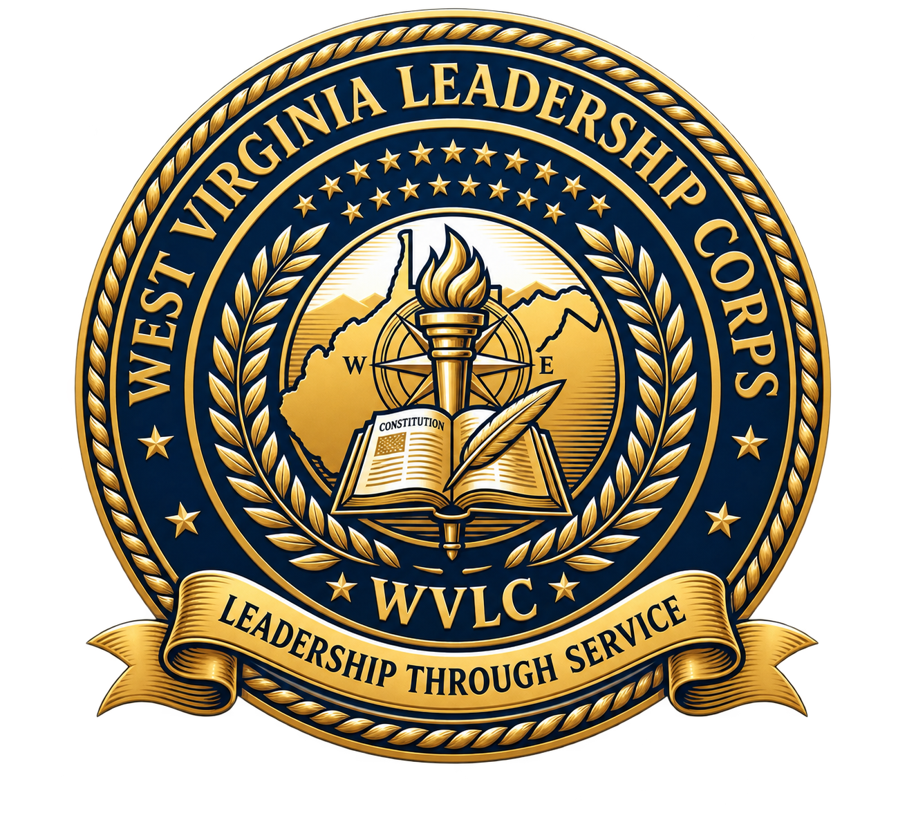 West Virginia Leadership Corps official seal
