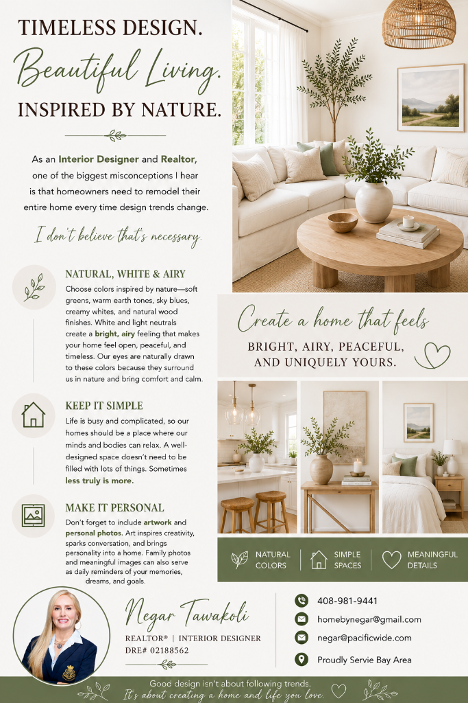 Timeless Design — Beautiful Living, Inspired by Nature