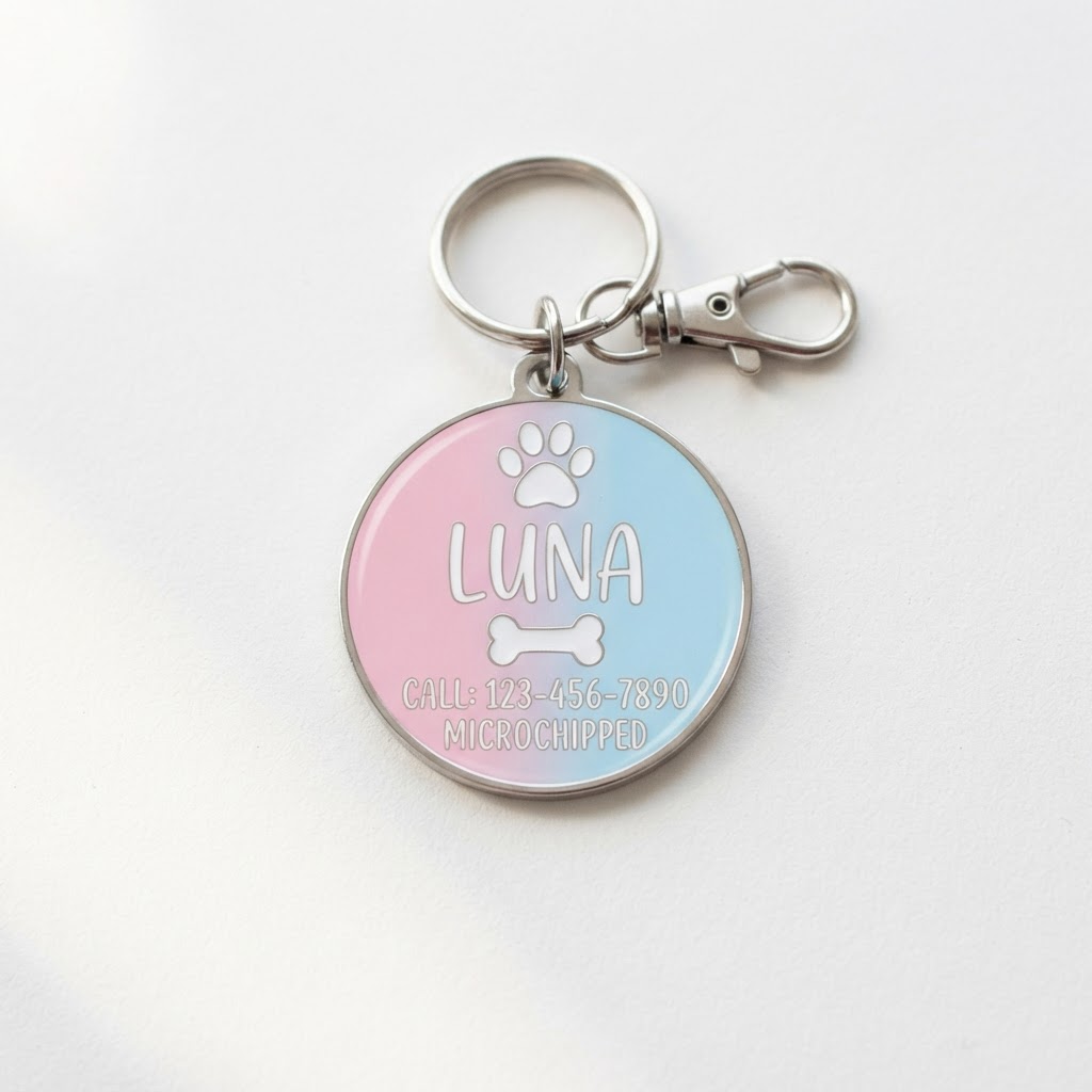 Free Pet Name Tag