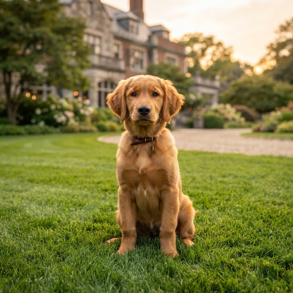 Golden Retriever Champion Puppy