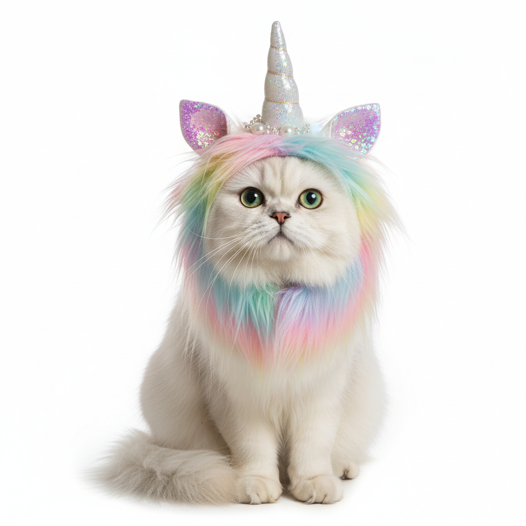 Unicorn Horn & Mane