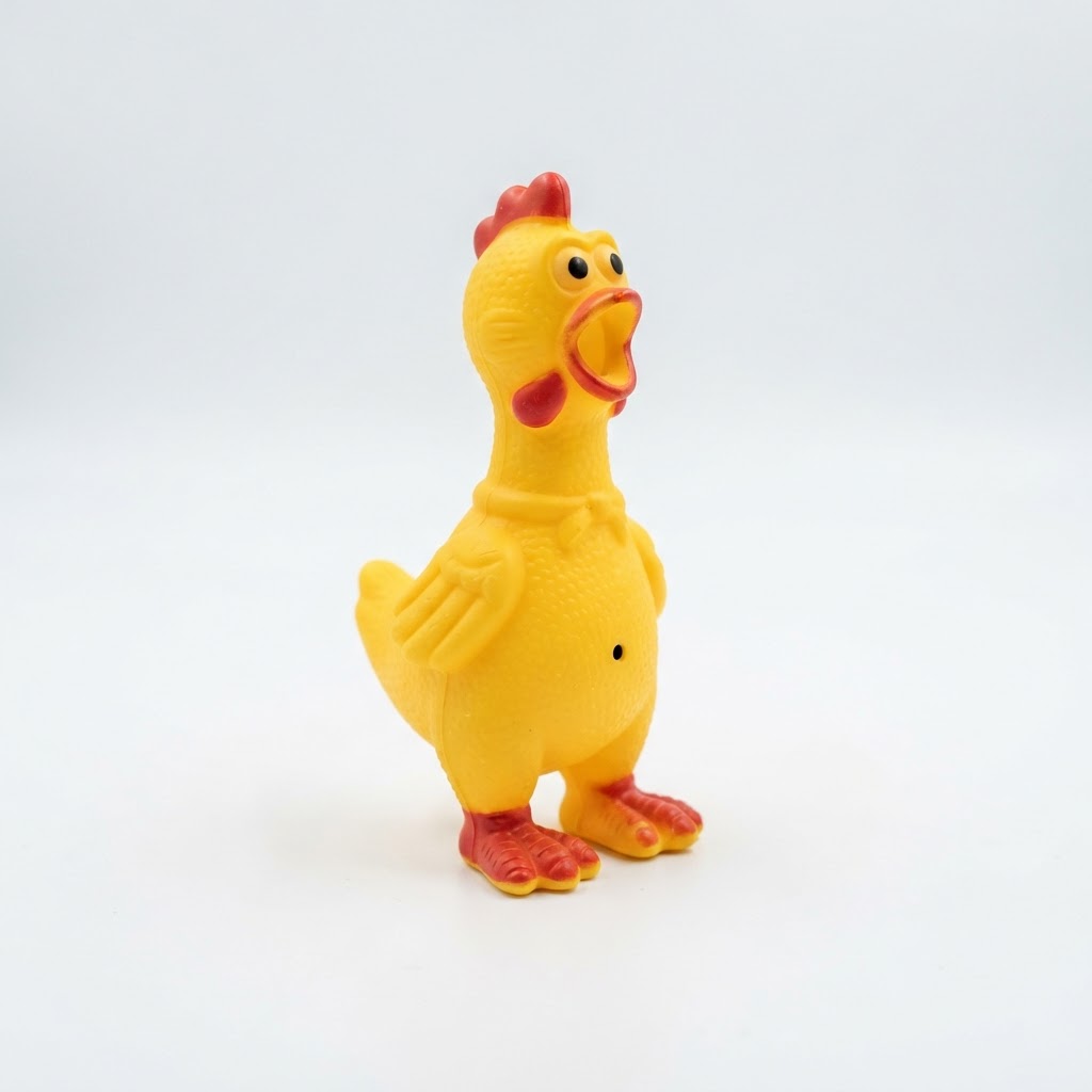Squeaky Rubber Chicken