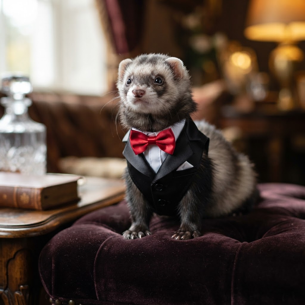Ferret Tuxedo Vest