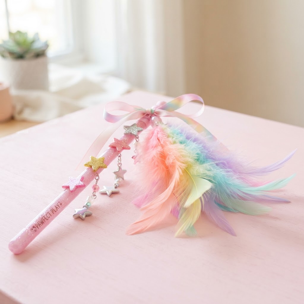 Interactive Feather Wand