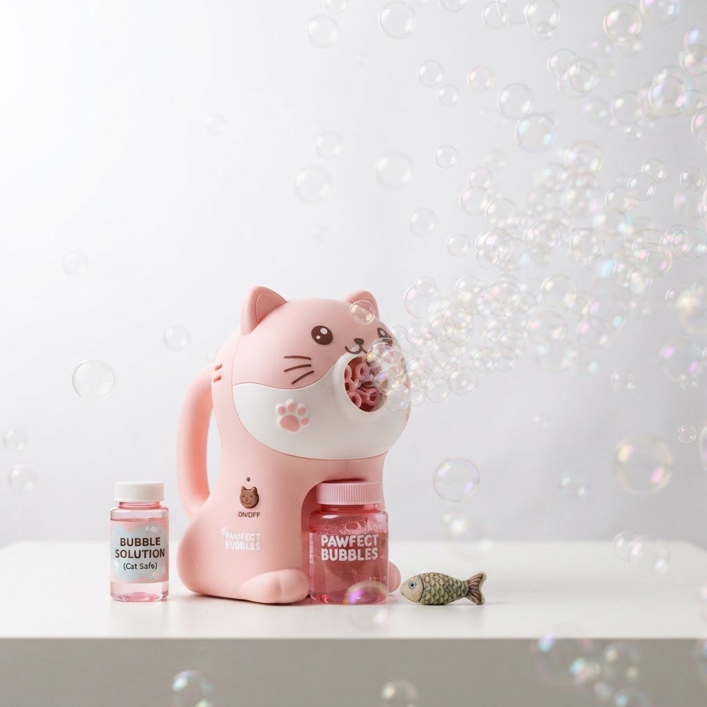 Bubble Blast Cat Machine