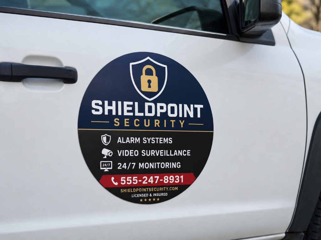ROUND MAGNETIC SIGNS
