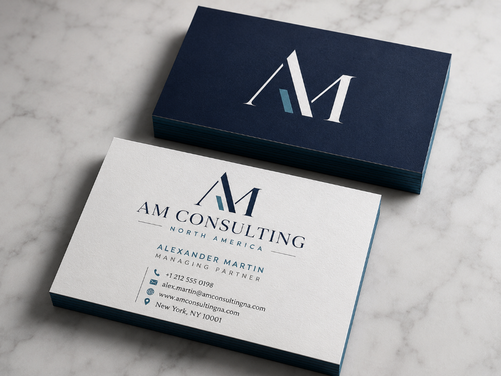 AM Consulting Stationery