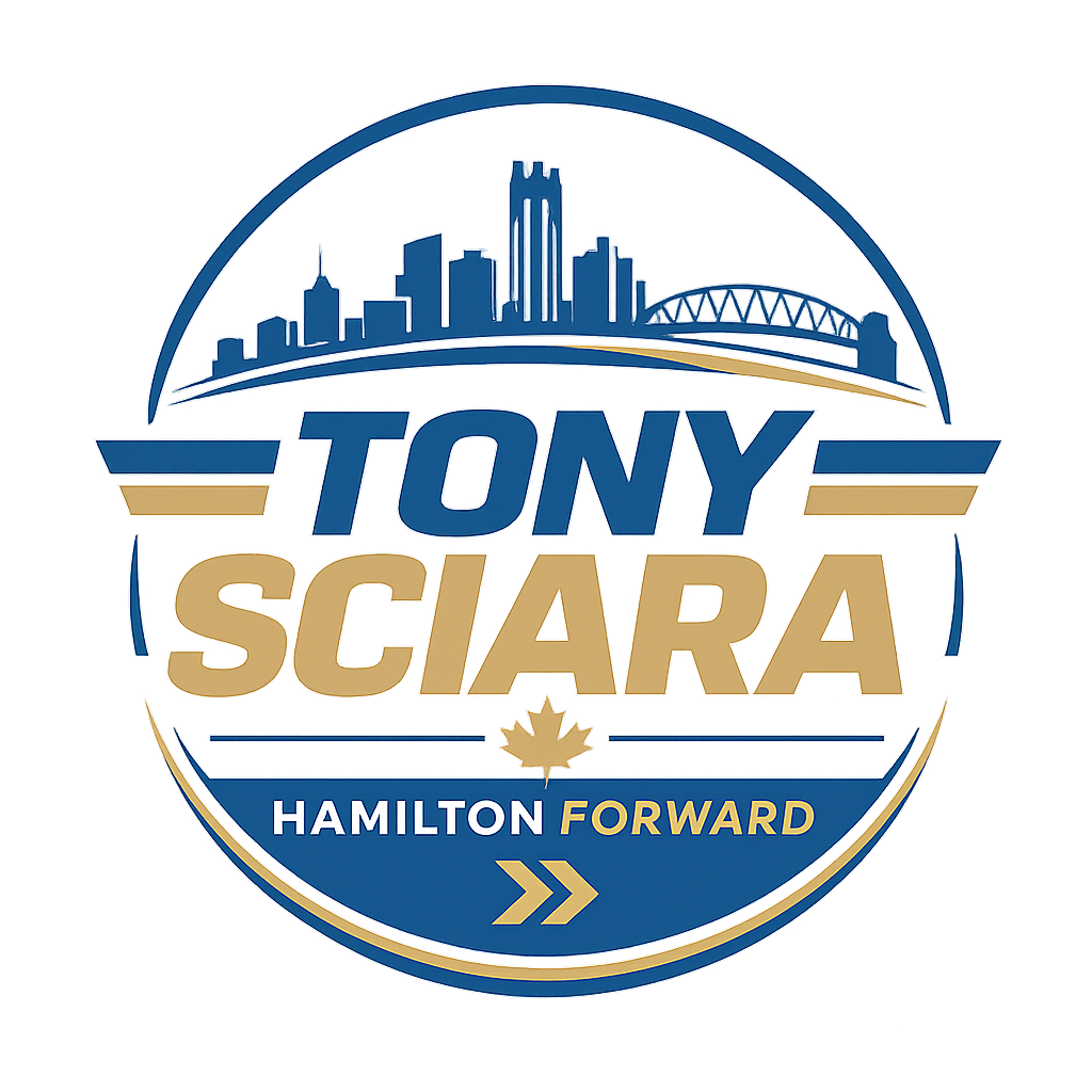 Hamilton Forward campaign logo