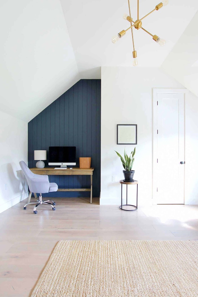 Home Office Accent Wall