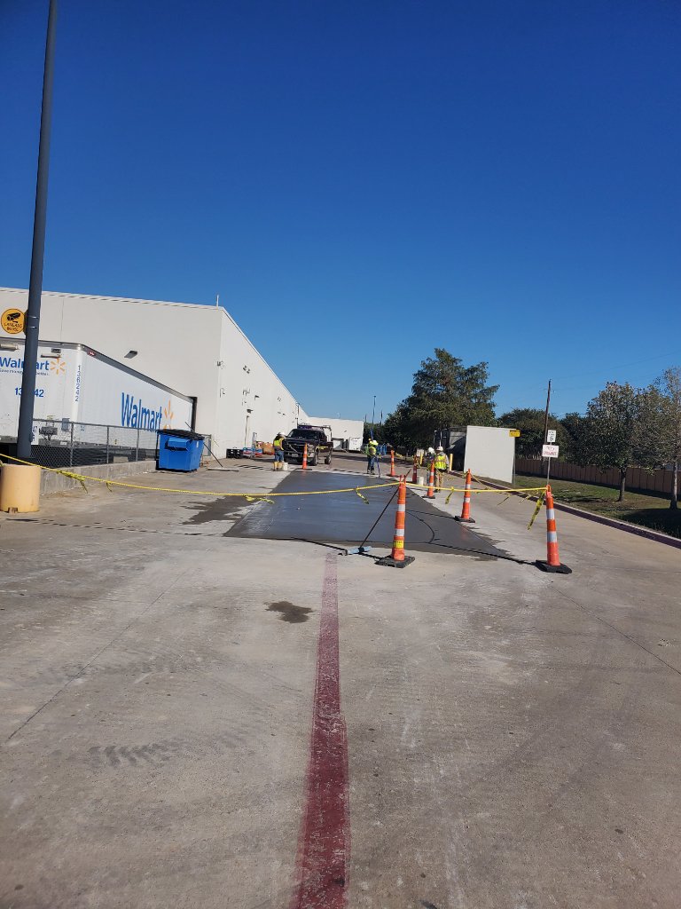 Parking Lot Concrete & Striping