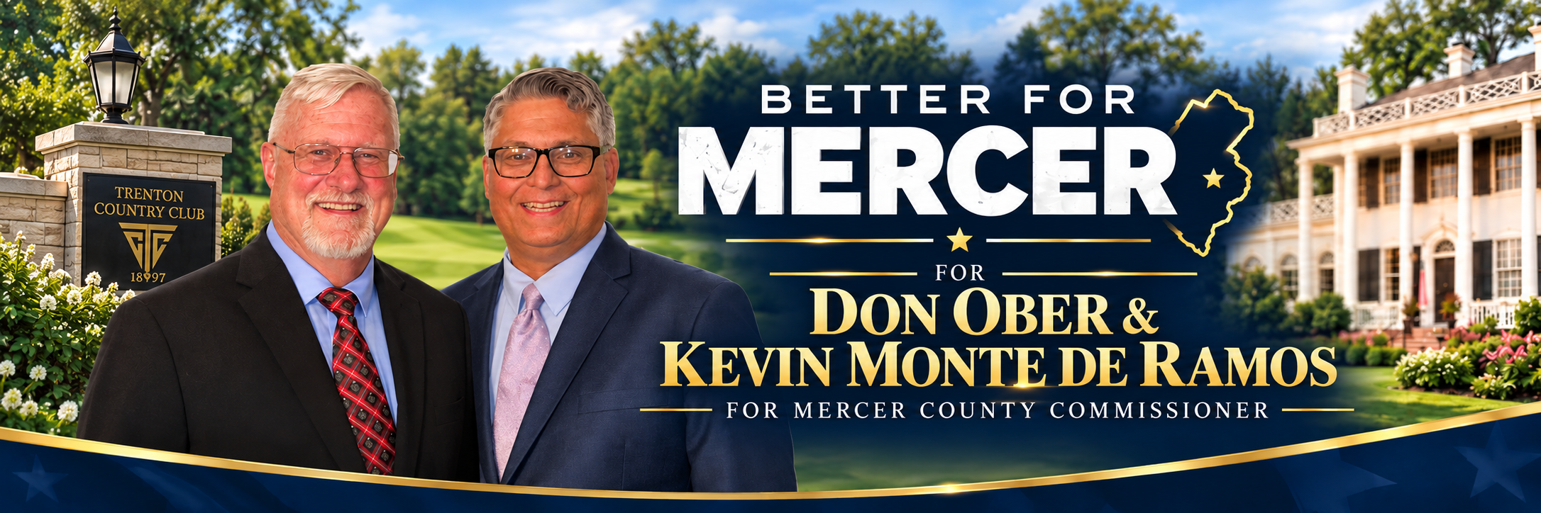 Ober & Monte de Ramos for Mercer County Commissioner
